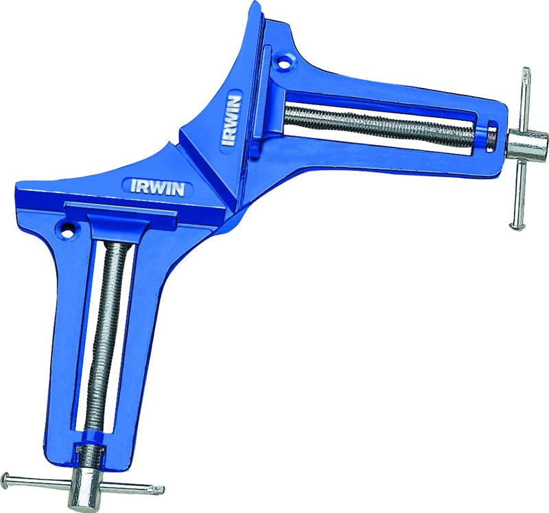 IRWIN Irwin QUICK-GRIP 226200 Corner Clamp, 200 lb Clamping, 3 in Max Opening Size, 1-1/4 in D Throat, Metal Body