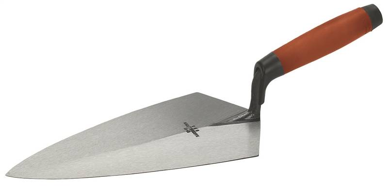 MARSHALLTOWN Marshalltown 19 11FG Brick Trowel, 11 in L Blade, 5-1/2 in W Blade, Steel Blade, DuraSoft Handle