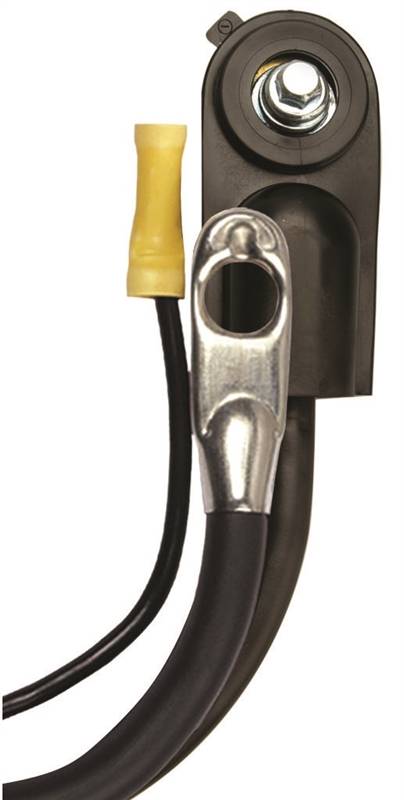 COLEMAN CABLE CCI Maximum Energy 32-4L Battery Cable with Lead Wire, 4 AWG Wire, 32 in L, Black Sheath AUTOMOTIVE COLEMAN CABLE