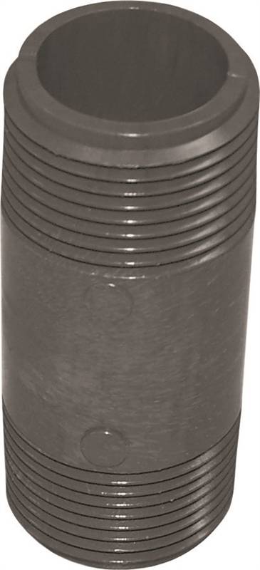 GENOVA USA Genova P-34-3 Pipe Nipple, 3/4 in, MIP x MIP, PVC, Gray, SCH 80 Schedule, 3 in L PLUMBING, HEATING & VENTILATION GENOVA USA