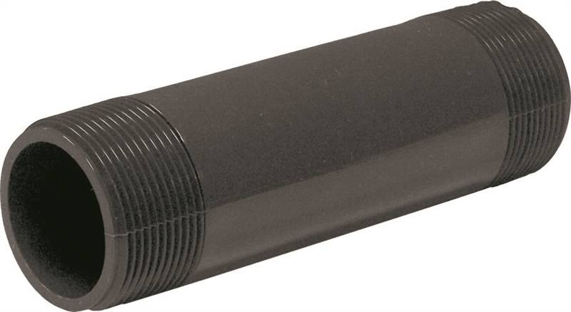 GENOVA USA Genova P-112-6 Pipe Nipple, 1-1/2 in, MIP x MIP, PVC, Gray, SCH 80 Schedule, 6 in L PLUMBING, HEATING & VENTILATION GENOVA USA