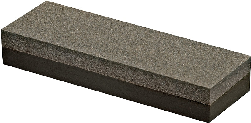 NORTON Norton 85445 Benchstone, 5 in L, 2 in W, 3/4 in Thick, 280 um Grit, Coarse/Fine, Silicone Carbide Abrasive