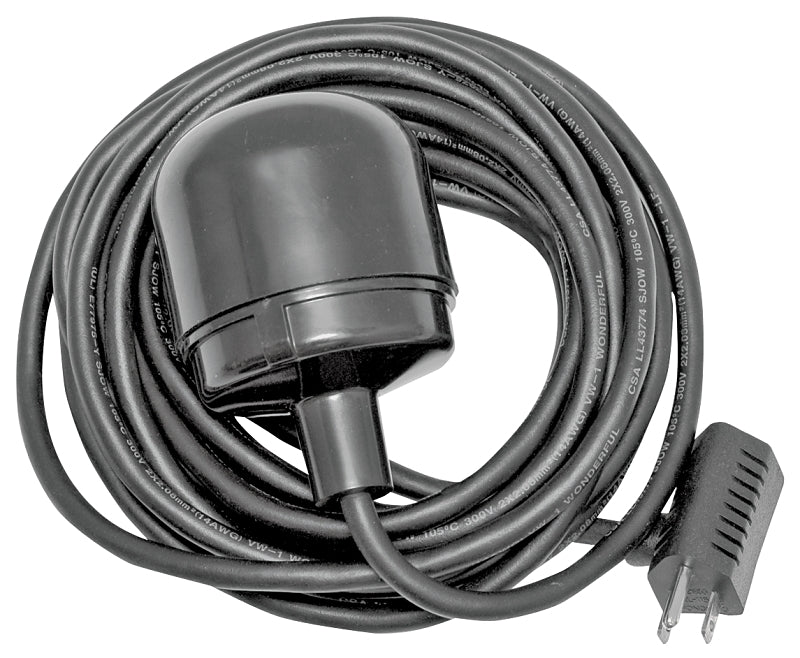 SUPERIOR PUMP Superior Pump 92000 Float Switch, 10, 90 A, 120 V, 10 ft Cord PLUMBING, HEATING & VENTILATION SUPERIOR PUMP