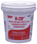 OATEY Oatey H-20 Series 30133 Water Soluble Flux, 16 oz, Paste, Light Yellow PLUMBING, HEATING & VENTILATION OATEY