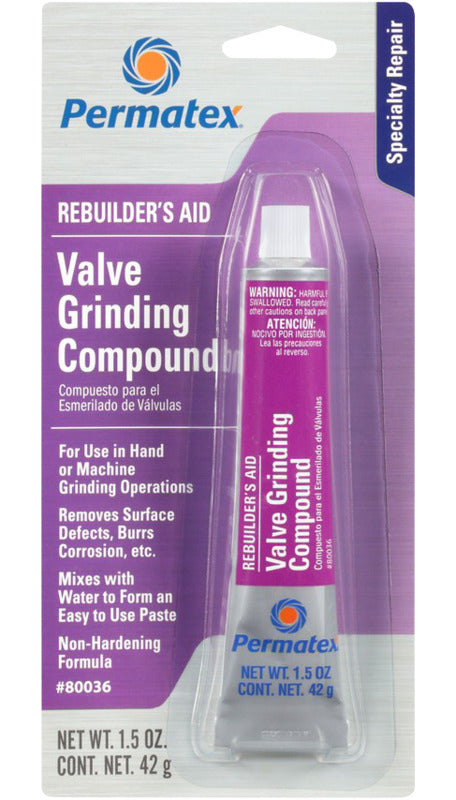 PERMATEX Permatex 80036 Valve Grinding Compound, 1.5 oz Tube