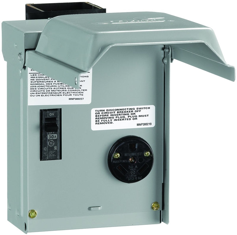 GE GE U013CP RV Power Outlet, 30 A, 120 V, Surface ELECTRICAL GE