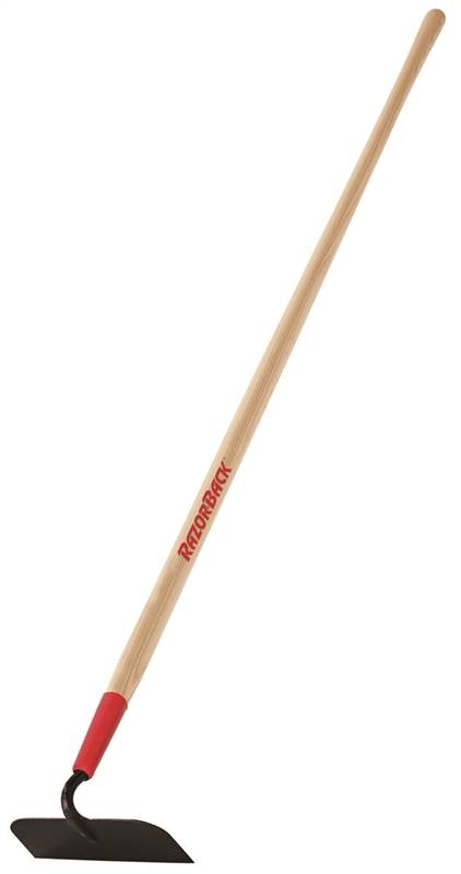 RAZOR-BACK Razor-Back 70009 Meadow Hoe with Wood Handle, 7 in W Blade, 3-1/2 in L Blade, Steel Blade, Hardwood Handle LAWN & GARDEN RAZOR-BACK