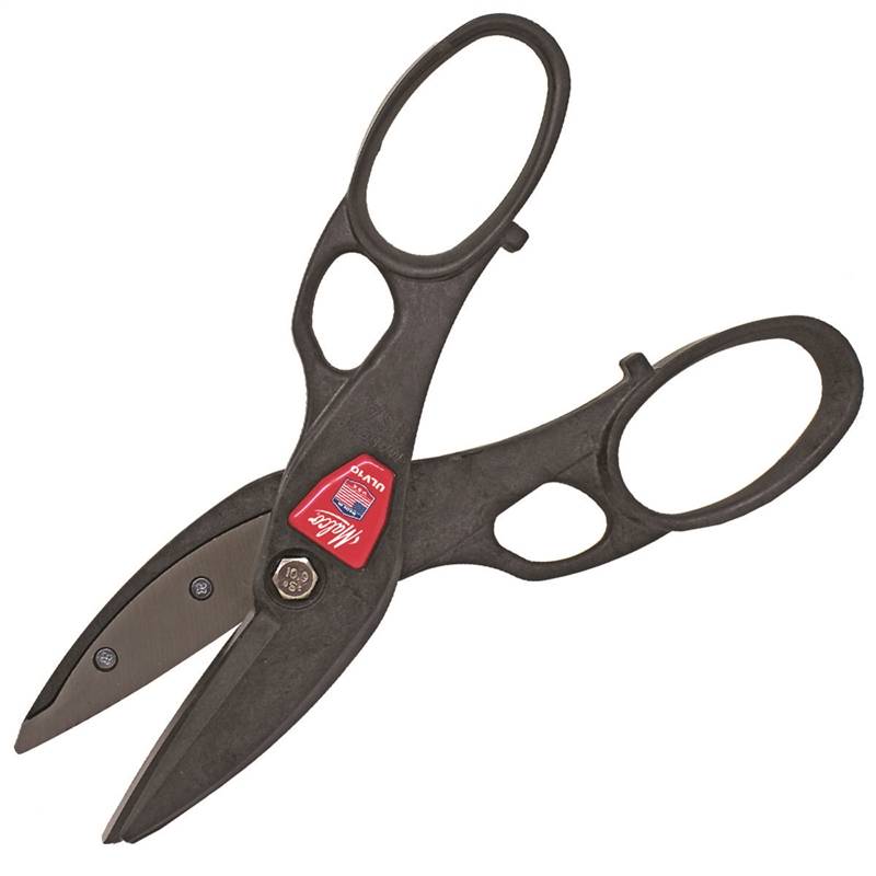 MALCO PRODUCTS Malco ULV10 Cutting Snip, 10 in OAL, Left or Right Circle, Square, Straight Cut
