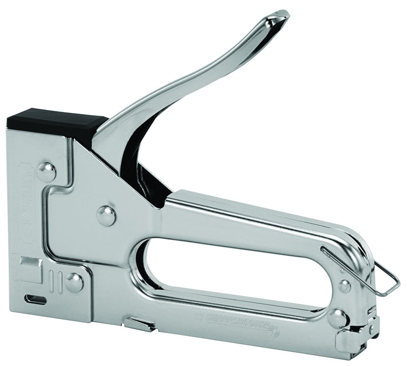 STANLEY STANLEY TR45 Staple Gun, 120 Magazine, 29/64 in W Crown, 1/4 to 3/8 in L Leg, Steel Staple