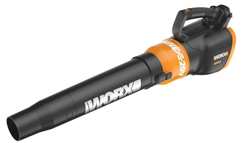WORX Worx WG547 Leaf Blower, Battery Included, 2 Ah, 20 V, 2-Speed, 270, 360 cfm Air