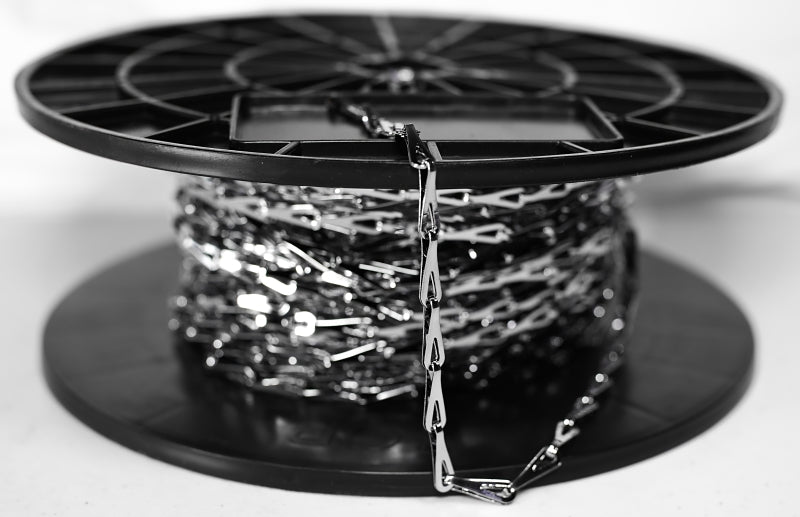 BARON Baron 7220 Sash Chain, #2, 164 ft L, Chrome HARDWARE & FARM SUPPLIES BARON