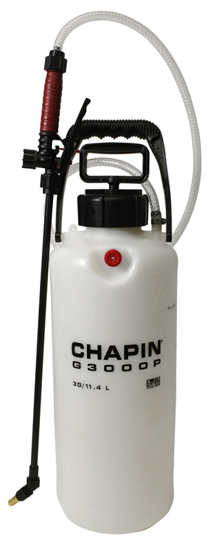 CHAPIN Chapin G3000P Handle Sprayer, 3 gal Tank, Poly Tank, 48 in L Hose