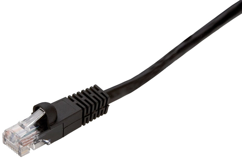 ZENITH AmerTac PN10156EB Network Cable, 15 ft L, Cat6 Category Rating, RJ45, Black Sheath AUTOMOTIVE ZENITH