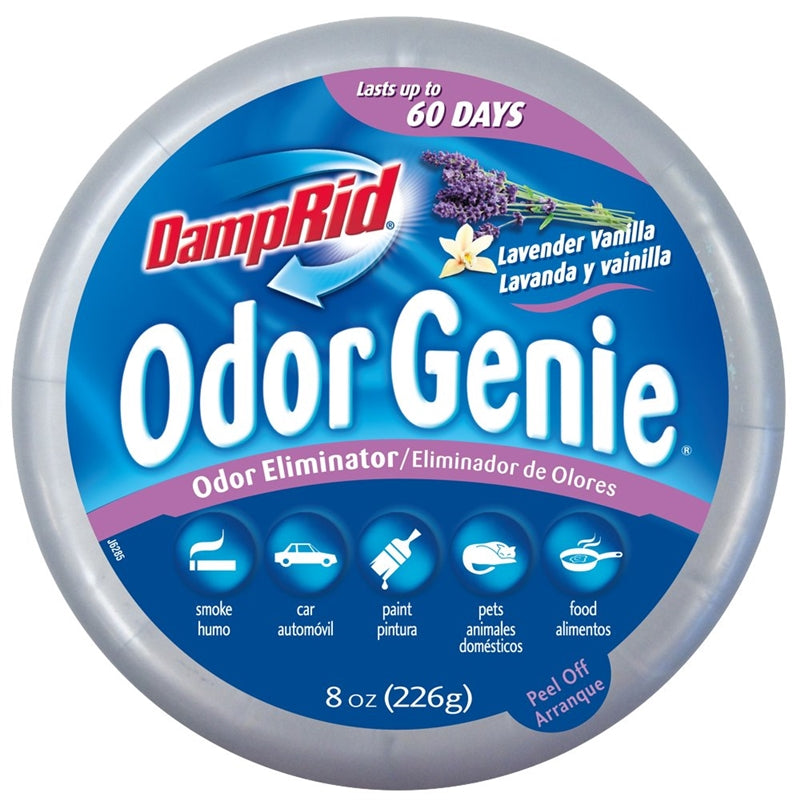 ODOR GENIE Odor Genie FG69LV Odor Eliminator, 8 oz, Solid, Lavender Vanilla