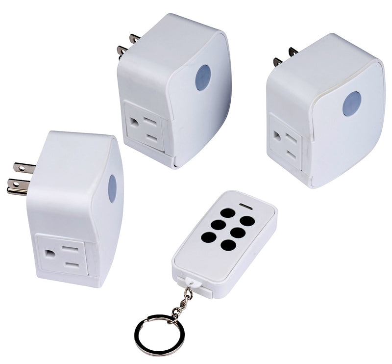 WESTEK AmerTac RFK1636LC Remote Fob, 15 A, 120 V, 1875 W, White ELECTRICAL WESTEK