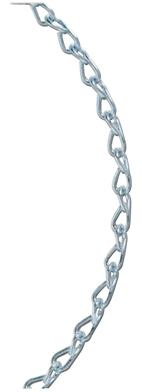 BARON Baron 7227 Jack Chain, #16, 250 ft L, Galvanized Steel, Zinc-Plated, 10 lb Working Load HARDWARE & FARM SUPPLIES BARON