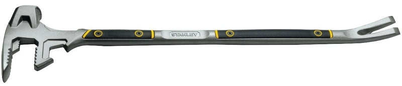 STANLEY TOOLS STANLEY 55-120 Utility Bar, 30 in L, Beveled Tip, 2 in Tip, HCS, 1 in Dia