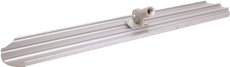 MARSHALLTOWN Marshalltown B48FR Bull Float with Bracket, 48 in L Blade, 8 in W Blade, Magnesium Blade, Round End Blade