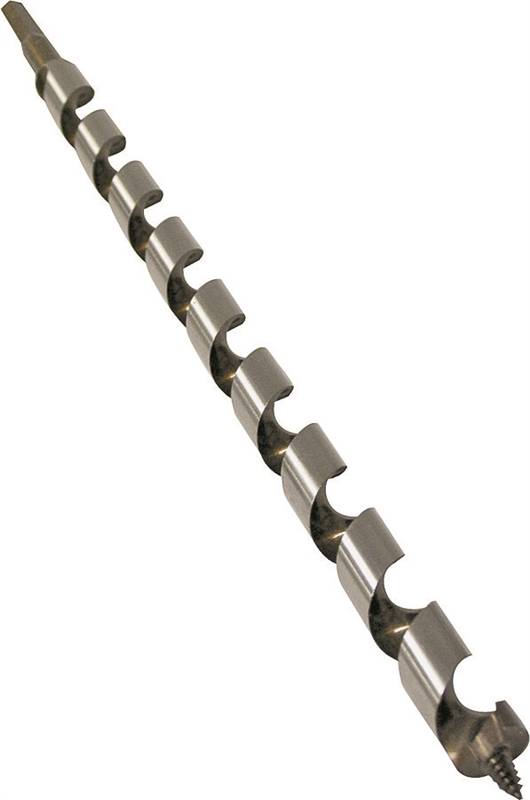 GREENLEE Greenlee 66PT-7/8 Auger Drill Bit, 7/8 in Dia, 18 in OAL, Twist Flute, 7/16 in Dia Shank, Hex Shank
