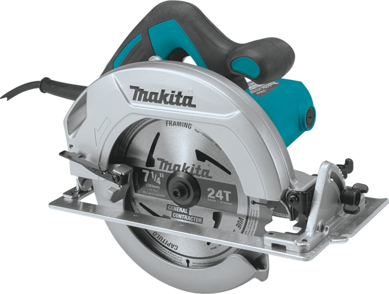 MAKITA Makita HS7600 Circular Saw, 10.5 A, 7-1/4 in Dia Blade, 5/8 in Arbor, 0 to 45 deg Bevel