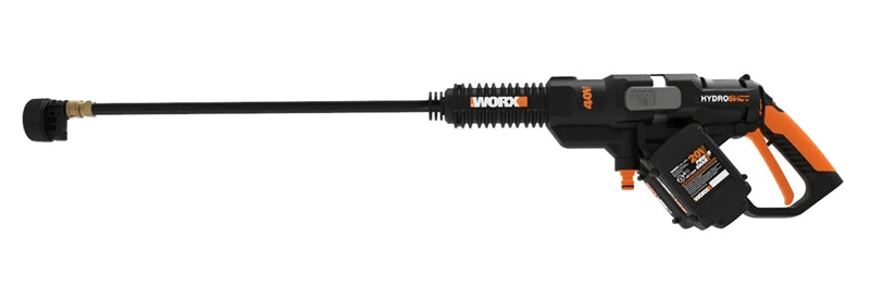 WORX Worx Hydroshot WG644 Portable Power Cleaner, 2 A, 40 V, 290 to 450 psi Operating, 0.9 gpm, Multi-Spray Nozzle OUTDOOR LIVING & POWER EQUIPMENT WORX