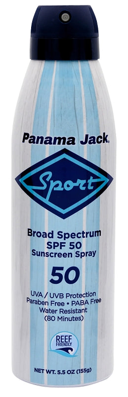 PANAMA JACK Panama Jack 4250 Series Continuous Spray Sport Sunscreen, 5.5 oz Bottle