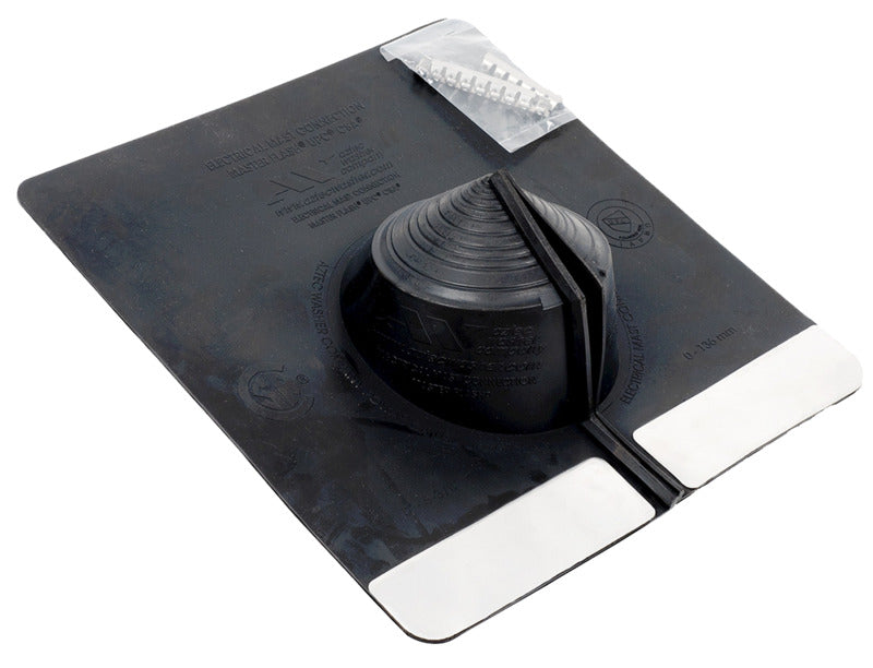 OATEY Oatey Master Flash Series 14090 Roof Flashing, 0 to 5-3/8 in Pipe, EPDM Rubber PLUMBING, HEATING & VENTILATION OATEY