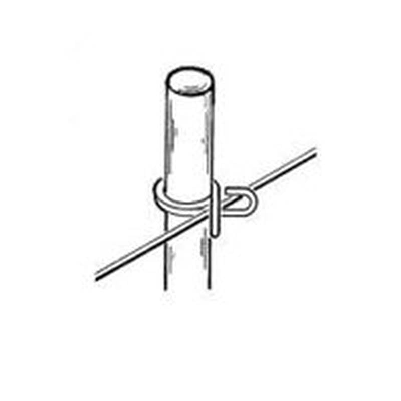 PARKER MCCRORY MFG. Parmak 766 Rod Post, 48 in OAH, Fiberglass, White HARDWARE & FARM SUPPLIES PARKER MCCRORY MFG.