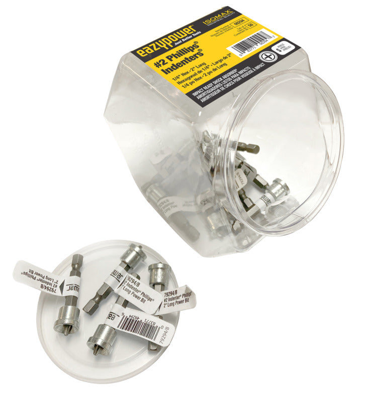 EAZYPOWER Eazypower 294 Drywall Screw Indenter, #2 Drive, Phillips Drive, 2 in L TOOLS EAZYPOWER