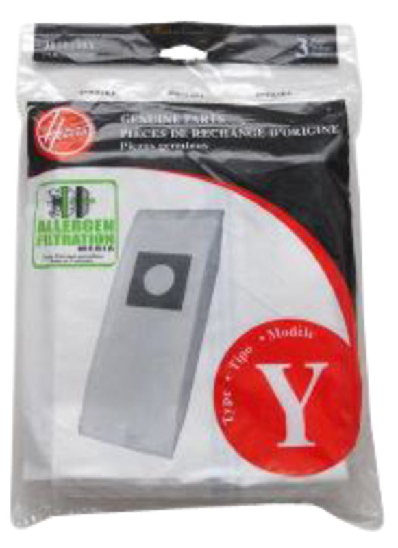 HOOVER Hoover 4010100Y Type-Y Allergen Vacuum Bag, Paper APPLIANCES & ELECTRONICS HOOVER