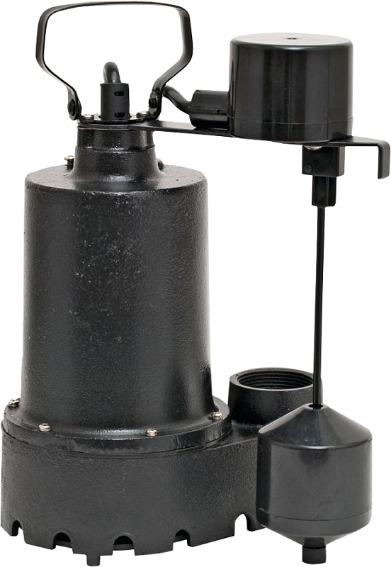 SUPERIOR PUMP Superior Pump 92341 Sump Pump, 46 gpm, 4.1 A, 120 V, 0.33 hp, 1-1/2 in Outlet, Iron PLUMBING, HEATING & VENTILATION SUPERIOR PUMP