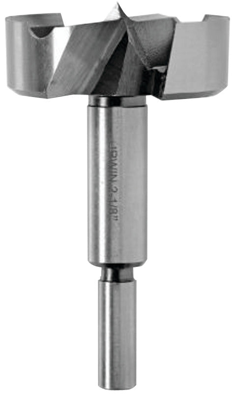IRWIN Irwin 1966937/42930 Forstner Bit, 1-7/8 in Dia, 3-1/2 in OAL, 1-Flute, 3/8 in Dia Shank, Reduced Shank TOOLS IRWIN