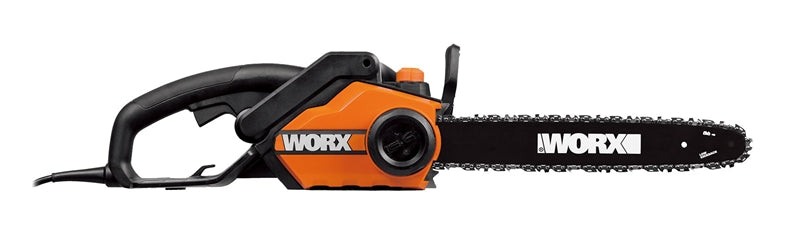 WORX Worx WG303.1 Chainsaw, 14.5 A, 120 V, 3.5 hp, 16 in L Bar/Chain, 3/8 in Bar/Chain Pitch, Rear Handle