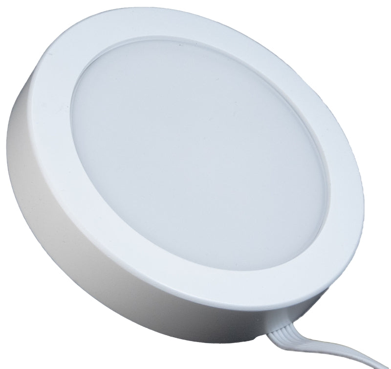 WESTEK Westek USLM-PIP-RF RF Remote and Motion Controlled Puck Light, 120 V, 3.5 W, 3-Lamp, LED Lamp, 300 Lumens ELECTRICAL WESTEK