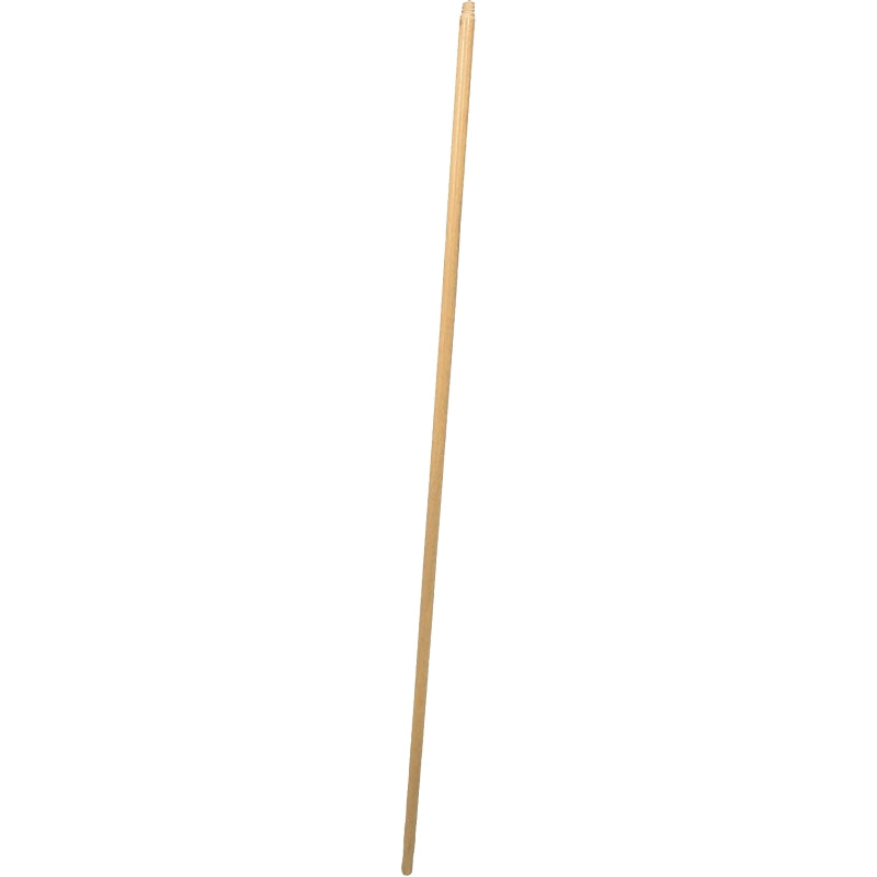 BIRDWELL CLEANING Birdwell 518-12 Handle, 15/16 in Dia, 54 in L, Threaded, Hardwood, 1 EA CLEANING & JANITORIAL SUPPLIES BIRDWELL CLEANING