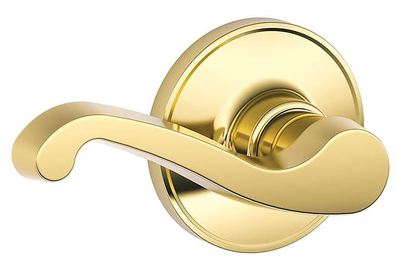 DEXTER BY SCHLAGE Schlage J Series J10V LAS 605 Passage Lever, Mechanical Lock, Bright Brass, Metal, Residential, 3 Grade HARDWARE & FARM SUPPLIES DEXTER BY SCHLAGE