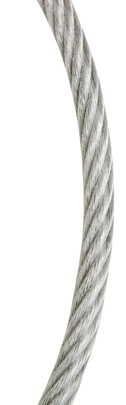BARON Baron 695948 Cable, 1/4 to 5/16 in Dia, 200 ft L, 1400 lb Working Load, Galvanized/Vinyl-Coated HARDWARE & FARM SUPPLIES BARON