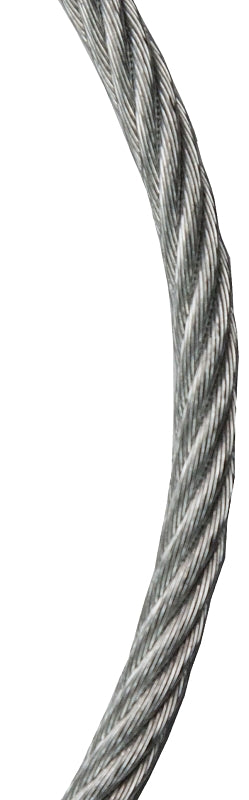 BARON Baron 695964 Aircraft Cable, 5/16 in Dia, 500 ft L, Galvanized