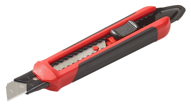 HULTAFORS Hultafors 389240U All-Round Knife, 100 mm L Blade, 18 mm W Blade, Metal Blade, Rubberized Handle