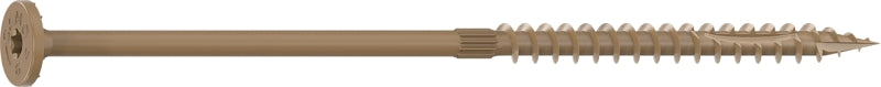 CAMO Camo 0360244 Structural Screw, 1/4 in Thread, 6 in L, Flat Head, Star Drive, Sharp Point, PROTECH Ultra 4-Coated, 50 PK HARDWARE & FARM SUPPLIES CAMO