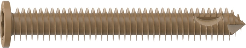CAMO Camo 0372244 Structural Screw, 0.155 in Thread, 6 in L, Truss Head, Star Drive, Sharp Point, PROTECH Ultra 4 Coated, 50 HARDWARE & FARM SUPPLIES CAMO