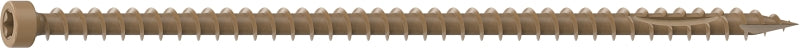 CAMO Camo 0372249 Structural Screw, 0.155 in Thread, 6 in L, Truss Head, Star Drive, Sharp Point, PROTECH Ultra 4 Coated, 500 HARDWARE & FARM SUPPLIES CAMO