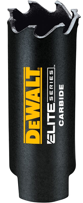 DEWALT DEWALT ELITE Series DAH334 Hole Saw, 3/4 in Dia, 1-3/4 in D Cutting, 1/2 in Arbor, 3 TPI, Carbide Cutting Edge TOOLS DEWALT