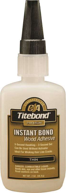 TITEBOND Titebond 6201 Glue, Clear, 2 oz, Bottle PAINT TITEBOND
