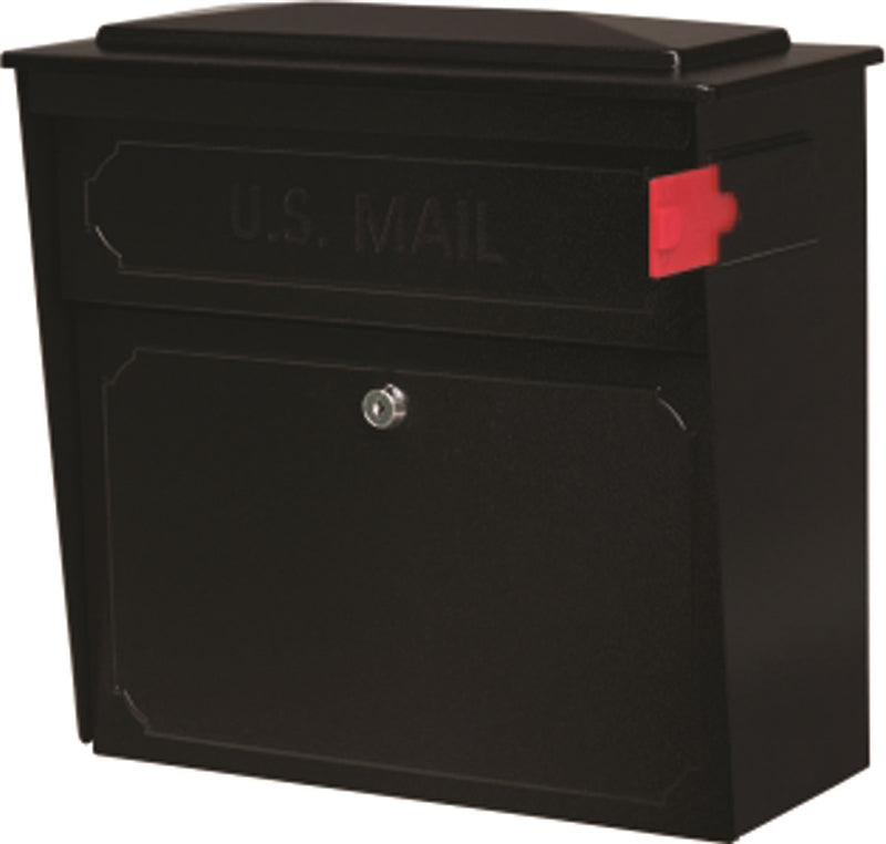 MAIL BOSS Mail Boss 7172 Mailbox, Steel, Powder-Coated, Black, 15-3/4 in W, 7-1/2 in D, 16 in H HARDWARE & FARM SUPPLIES MAIL BOSS