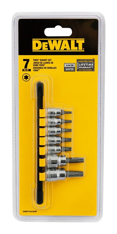 DEWALT DEWALT DWMT75423OSP Socket Set, Specifications: 1/4, 3/8 in Drive Size