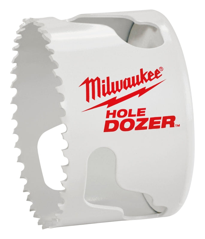 MILWAUKEE Milwaukee Hole Dozer 49-56-0163 Hole Saw, 2-3/4 in Dia, 1-5/8 in D Cutting, 5/8-18 Arbor, 3 TPI TOOLS MILWAUKEE