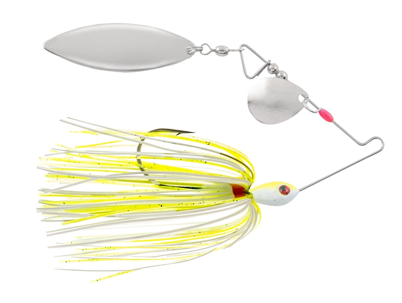 BLAZE blaze BLSP14-60 Fishing Lure, Classic Spinnerbait, Silicone, Chartreuse/White Lure, 1/4 oz Weight APPLIANCES & ELECTRONICS BLAZE