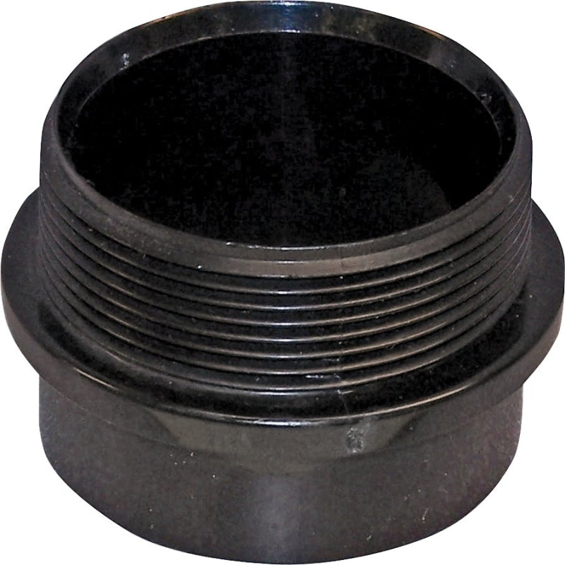 IPEX USA LLC-CANPLAS Canplas 102801BC Trap Adapter, 1-1/2 in, Spigot x MPT, ABS, Black LAWN & GARDEN IPEX USA LLC-CANPLAS