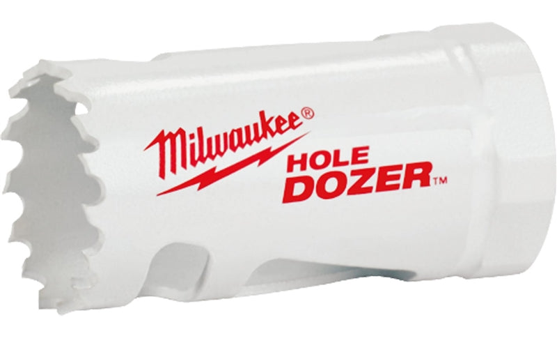 MILWAUKEE Milwaukee Hole Dozer 49-56-0237 Hole Saw, 4-3/4 in Dia, 1-5/8 in D Cutting, 5/8-18 Arbor, 3 TPI TOOLS MILWAUKEE